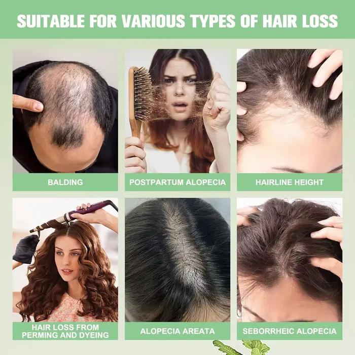 Shampoing pour la croissance des cheveux à l'huile de romarin