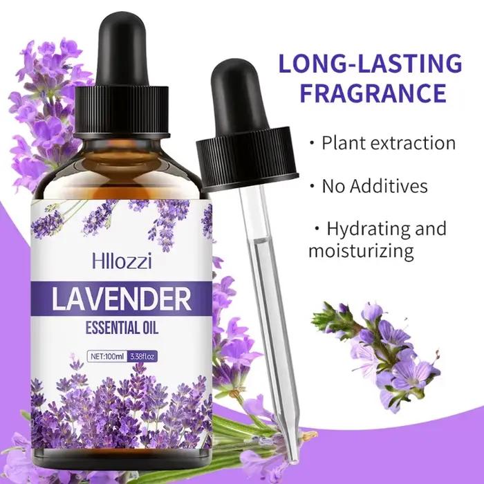 Huile essentielle de lavande | Hydratant et nourrissant pour le visage et le corps