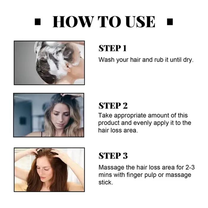 Gingembre plante naturelle soin des cheveux huile essentielle liquide de croissance