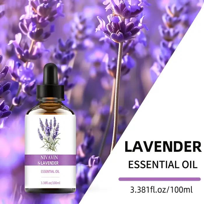 NIVAVIN Huile Essentielle de Lavande 30ml/60ml/100ml