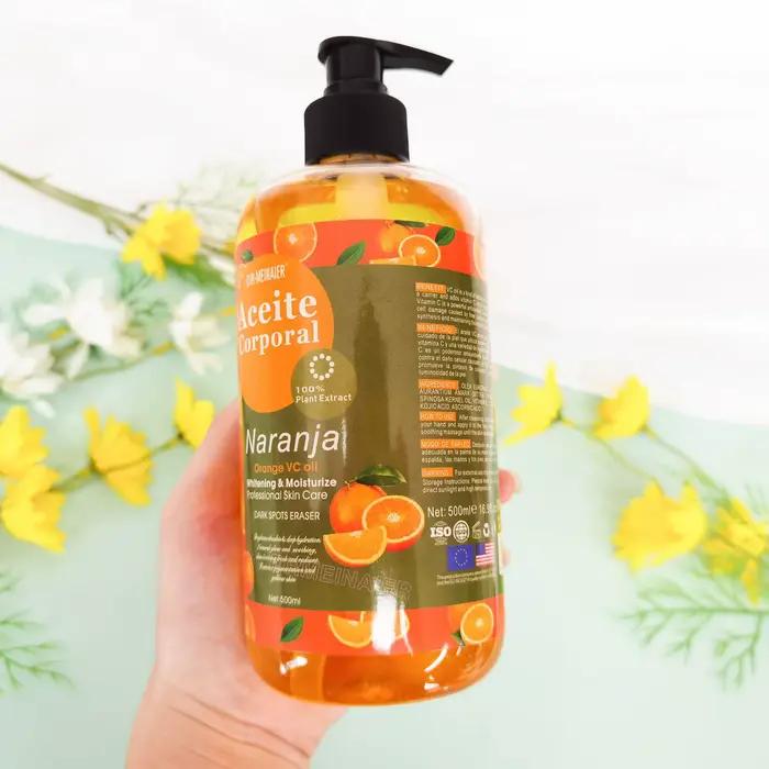500/118ml huile blanchissante Corporelle hydrater soins de la peau professionnels taches foncées gomme réparation
