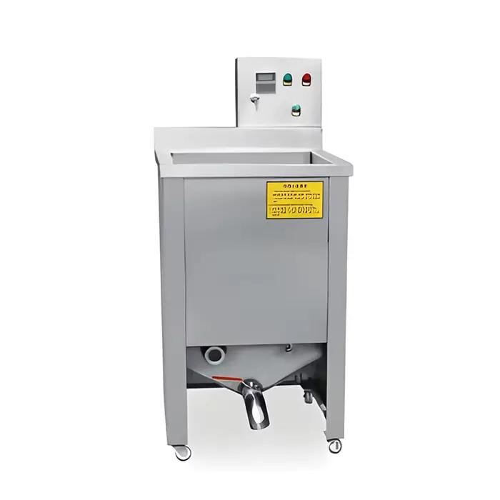 Friteuse à alimentation rapide écoénergétique avec filtration automatique de l'huile pour prolonger la durée de vie de l'huile
