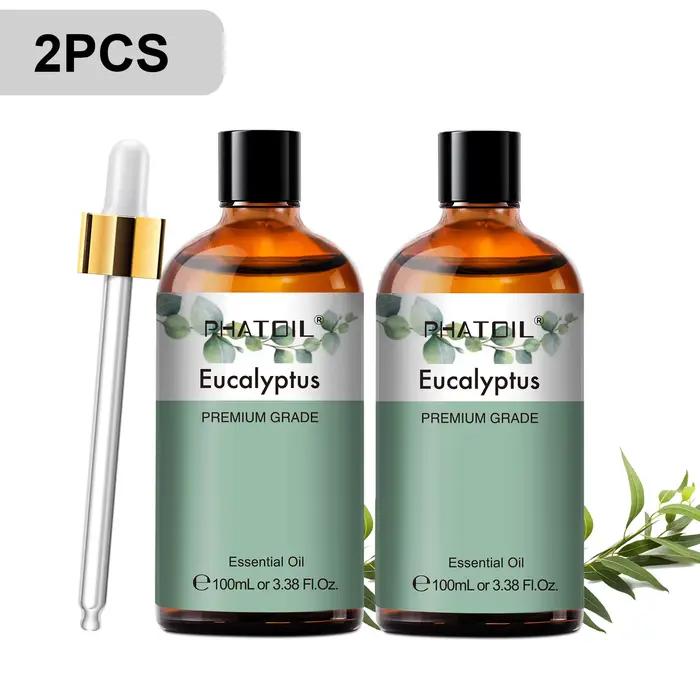 PHATOIL 2 pièces/1 pièces huile essentielle d'aromathérapie de lavande pour diffuseur