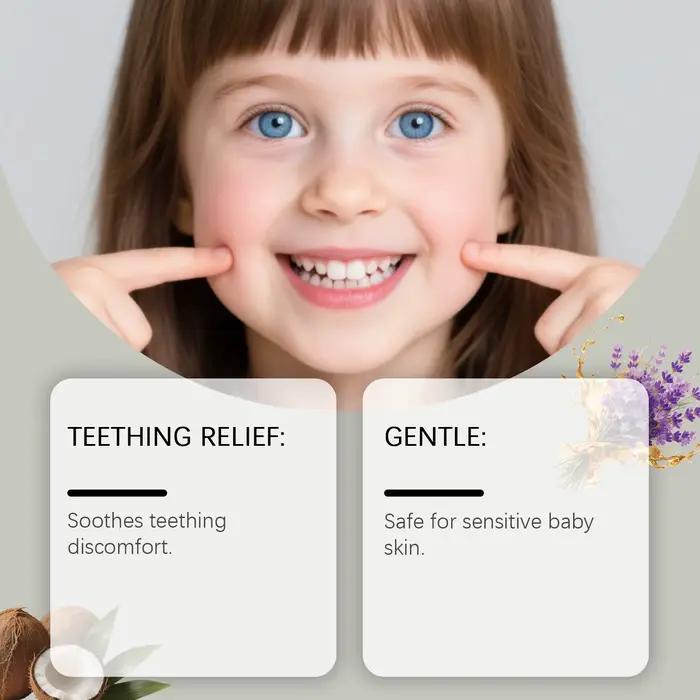 Roll-on Apaisant pour Bébé - Soin Doux des Gencives