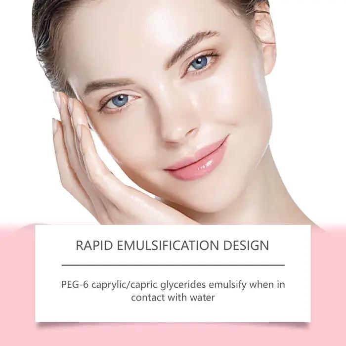 Huile nettoyante au collagène démaquillant nettoyage en profondeur des Pores Exfoliation dissoudre crème solaire points