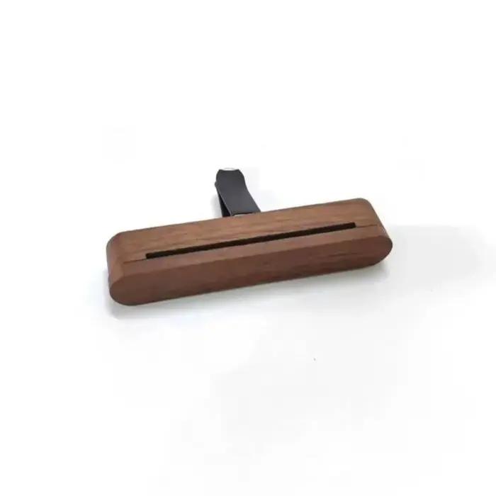 Diffuseur de parfum pour voiture en bois massif naturel
