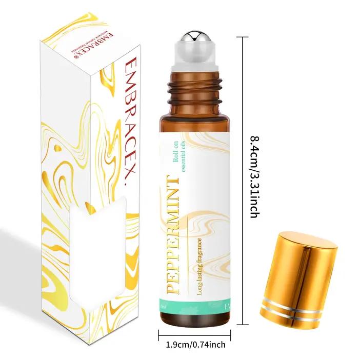 Huiles essentielles à la menthe poivrée en roll-on 10 ml