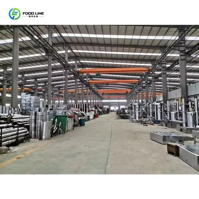 Ligne de production d'huile de palme, d'olive et de soja personnalisée, économe en énergie, usine d'huile comestible automatique