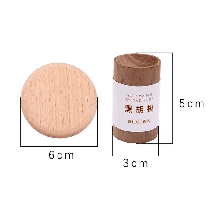 Diffuseur d'huiles essentielles et d'aromathérapie en bois naturel