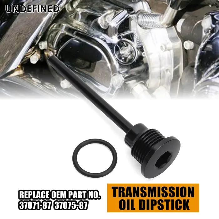 Jauge d'huile de Transmission de moto, pour Harley Dyna Street Fat Bob1987-2005 Softail Touring Trike1987-06, remplace OEM 37075 – 87