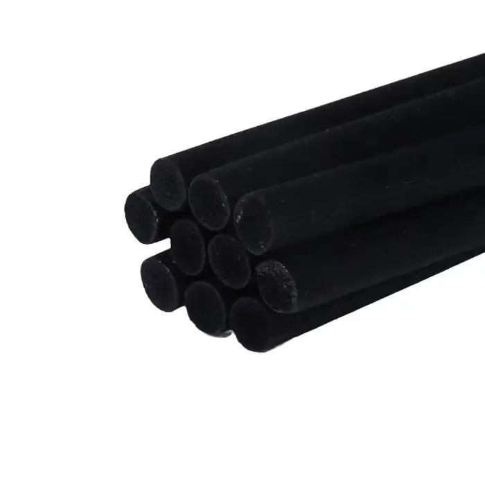 Bâtons de diffuseur d'aromathérapie épais en Fiber noire