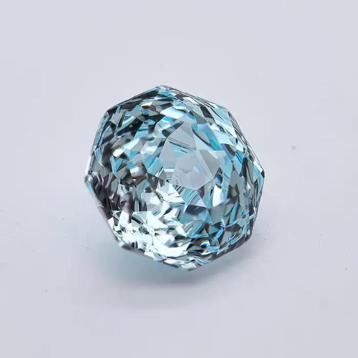 Perle de Pierre Précieuse Cubique Taillée en Rose Spéciale, Contre-indiqué, Vente en Gros et au Détail, pour Bricolage, Bague, Collier, Boucles d'Oreilles, Matériau Principal