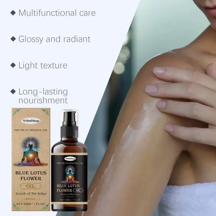Huile essentielle biologique pure de Blue anni