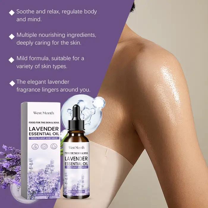 L'huile essentielle de lavande hydrate et nourrit la peau soulage l'anxiété améliore la qualité du sommeil et est une