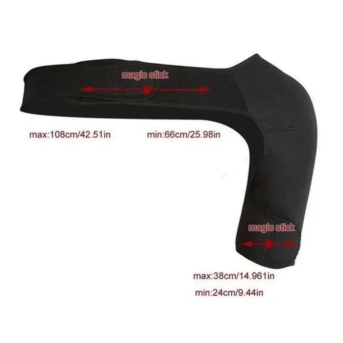 Attelle de massage d'épaule réglable, soulagement de la douleur cervicale, coussinets de Relaxation musculaire auto-chauffants pour soulager les douleurs articulaires, physiothérapie