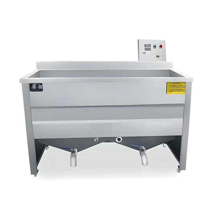 Friteuse à alimentation rapide écoénergétique avec filtration automatique de l'huile pour prolonger la durée de vie de l'huile