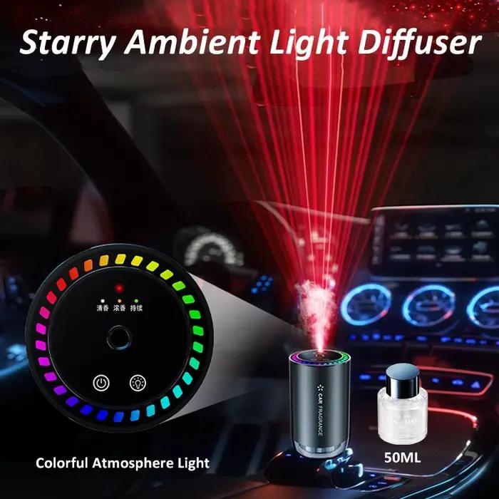 Diffuseur d'arôme 50ml avec lumière ambiante colorée