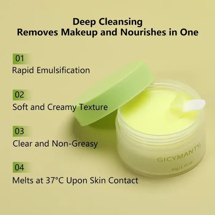 Crème démaquillante qui nettoie en profondeur le visage