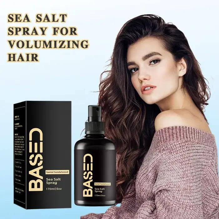 Spray capillaire au sel marin longue durée pour hommes et femmes, ajoute une texture instantanée, du volume et des ondulations moelleuses pour un look parfait