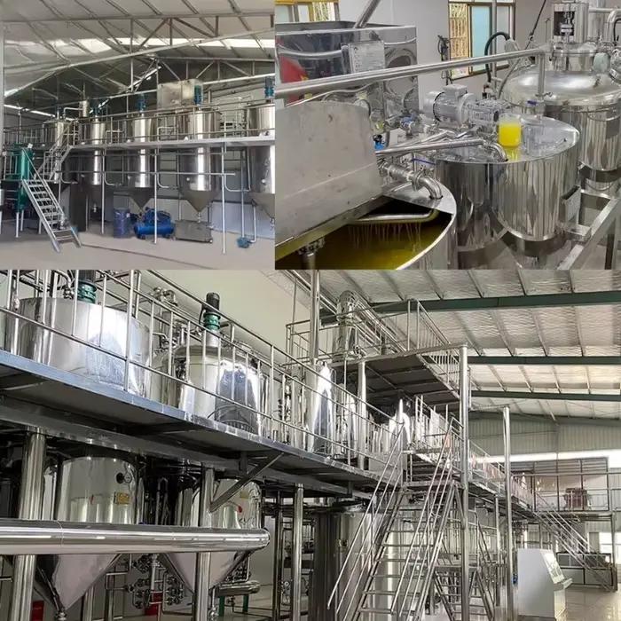 Ligne de production d'huiles comestibles complète et personnalisée, équipement industriel d'extraction et de traitement d'huiles de tournesol, de coton et de soja