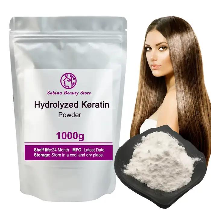 Poudre de KerBrian hydrolysée pour les soins capillaires