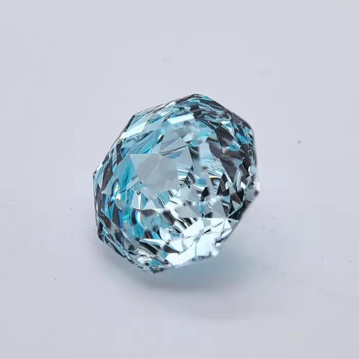 Perle de Pierre Précieuse Cubique Taillée en Rose Spéciale, Contre-indiqué, Vente en Gros et au Détail, pour Bricolage, Bague, Collier, Boucles d'Oreilles, Matériau Principal