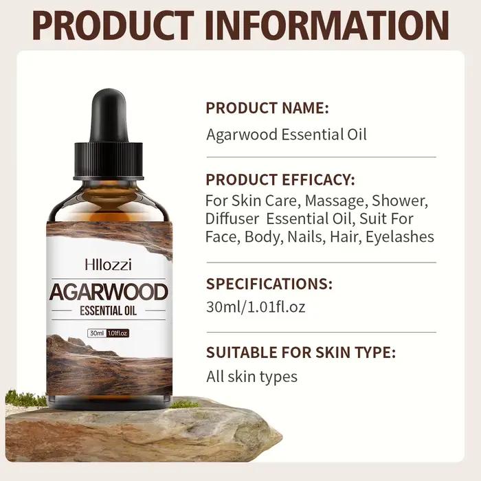 Huile essentielle de bois d'agar 30ml