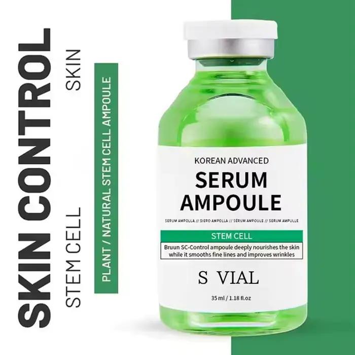 Ampoule Sérum Coréen ADN de Saumon PDRN 35ml Hydratant Nourrissant Raffermissant Éclat Contrôle du Sébum Adapté aux Peaux Sensibles