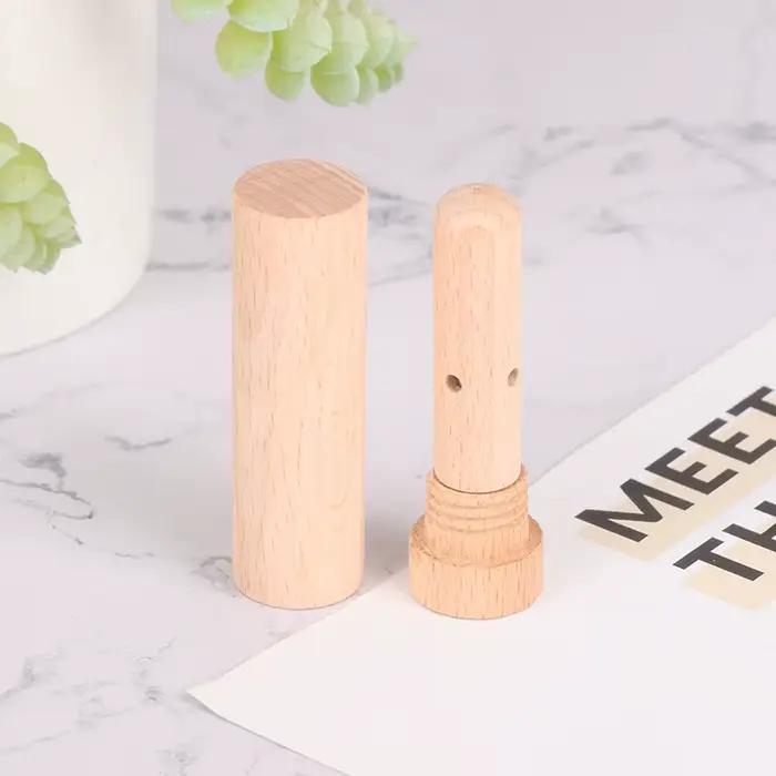 Diffuseur d'arômes en bois pour huiles essentielles avec mèches