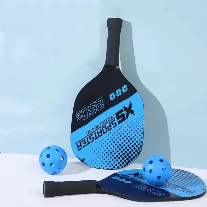 Pagaie de Pickleball, Sports d'entraînement en plein air, ensemble de raquettes de Tennis pour enfants et adultes, accessoires de sport ultra légers 