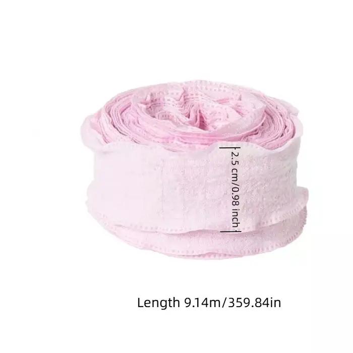 1 rouleau de ruban en fil de queue de poisson uni, pour invitation de mariage, bouquets de fleurs, fête d'anniversaire, emballage de cadeaux, ruban en dentelle, décoration