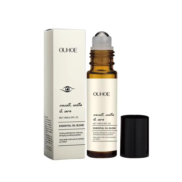 Huile essentielle à bille raffermissante pour les yeux