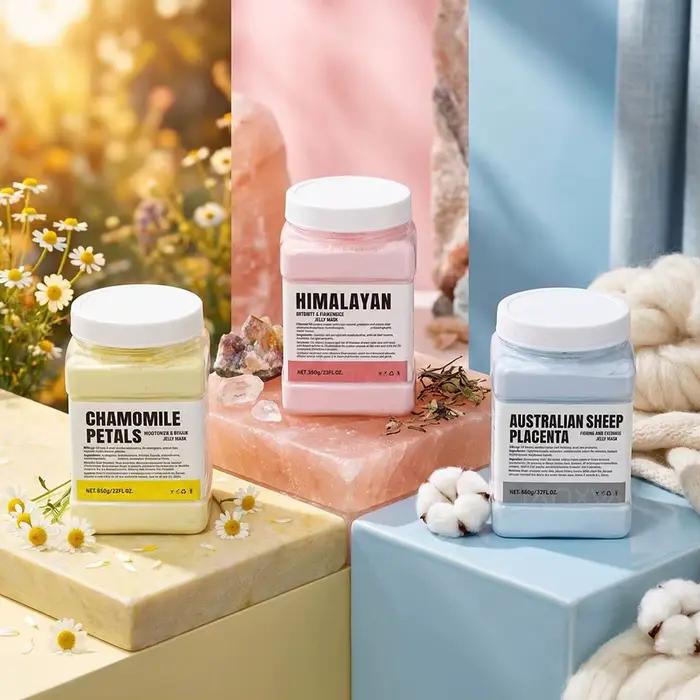 Masque en poudre de gelée à l'acide hyaluronique et à la camomille 650g
