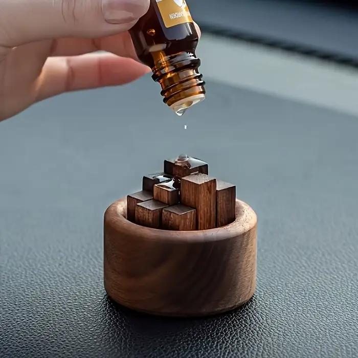 1PC Diffuseur d'huiles essentielles en bois Bâtons d'aromathérapie Décoration