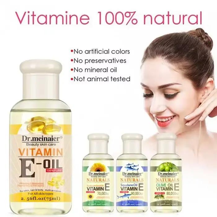 Huile essentielle pour le visage à la vitamine E