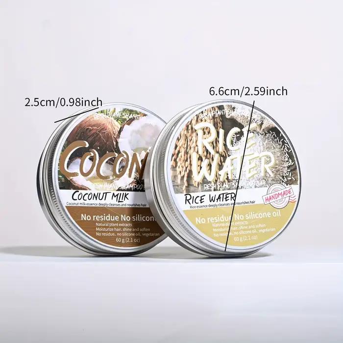 LH + 60g shampooing au noix de coco solide avec huile