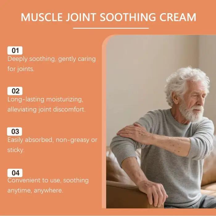 Crème apaisante pour les articulations musculaires