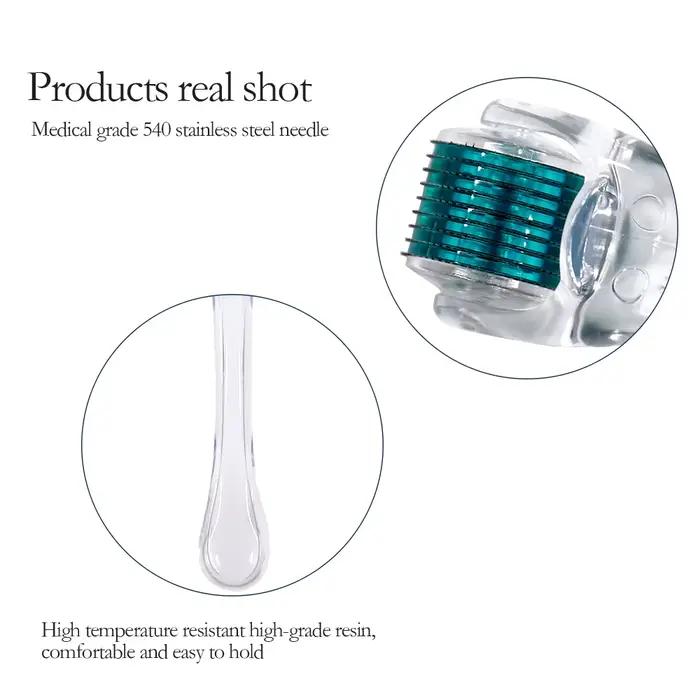 Rouleau Derma Micro Professionnel pour le Visage – Outil de Beauté Innovant pour une Peau et des Cheveux Améliorés