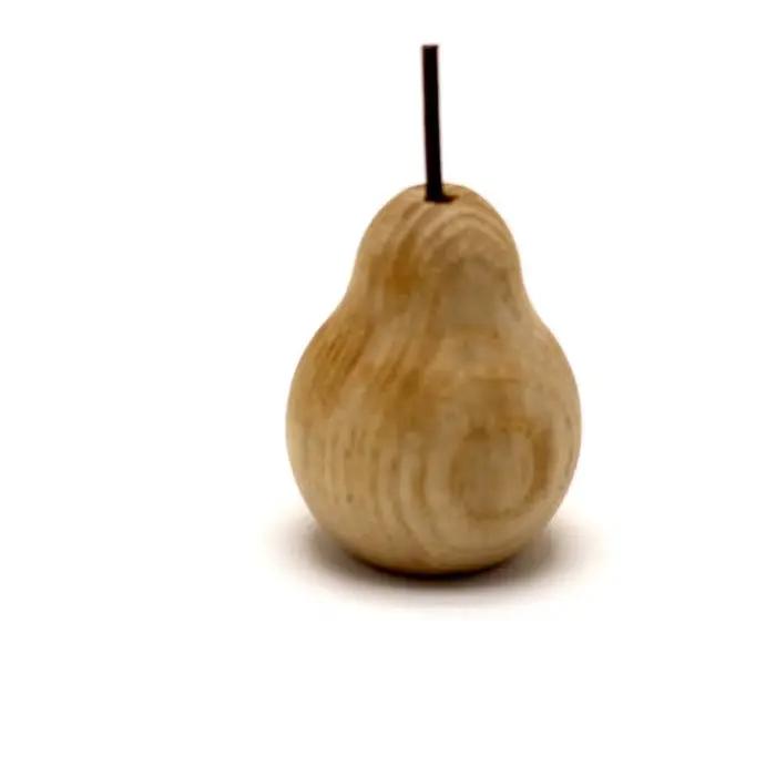 Diffuseur d'huile essentielle en bois élégant (1 pièce) - Style pomme/poire