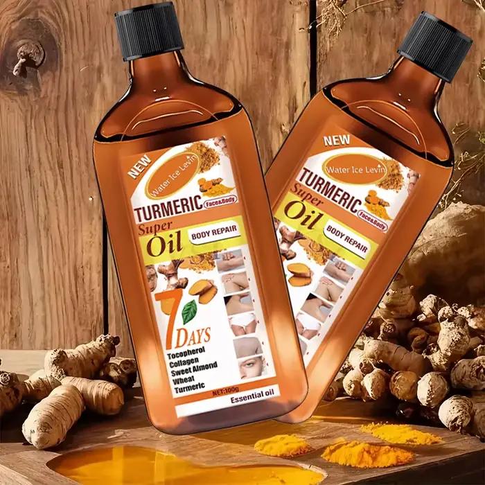 Huile de massage à l'huile essentielle de gingembre
