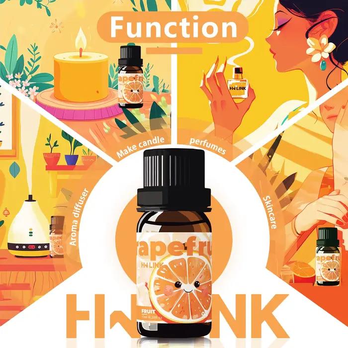 Huiles essentielles de pamplemousse 10ml