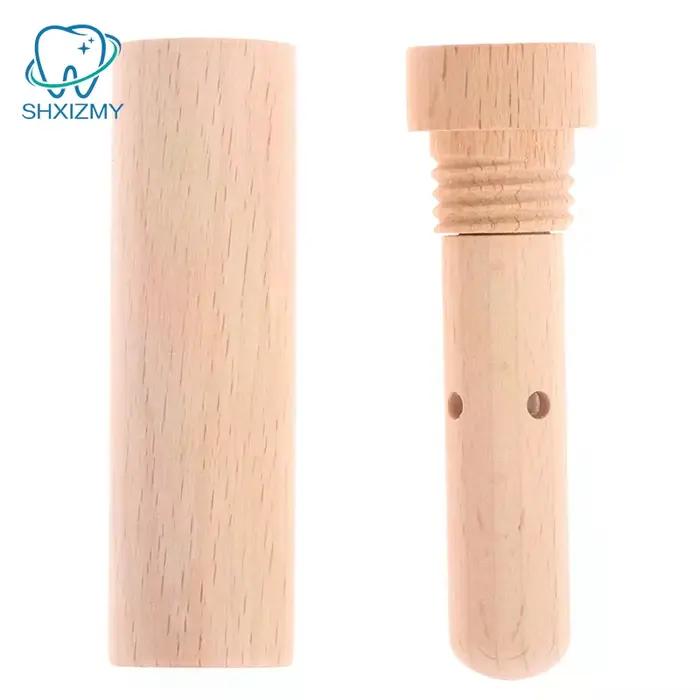 Diffuseur d'arômes en bois pour huiles essentielles avec mèches