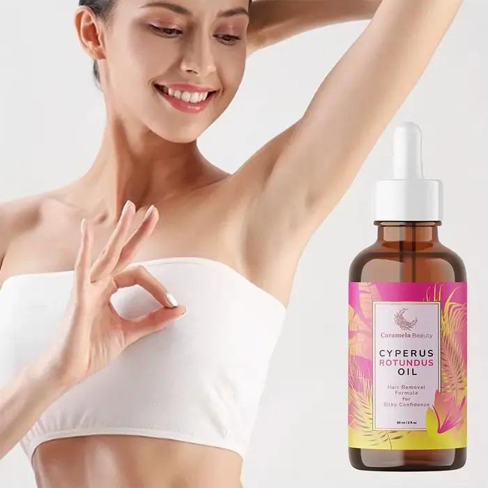 Épilation huile hydratante apaisante naturel Cyperus Rotundus