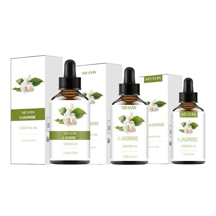 NIVAVIN Huile Essentielle de Jasmin 30ml/60ml/100ml