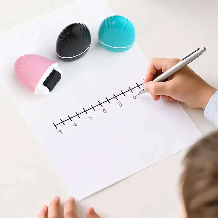 Tampon correcteur de mathématiques, grille à double ligne pour la pratique des mots, générateur de questions en un clic, aide portable aux devoirs pour les étudiants