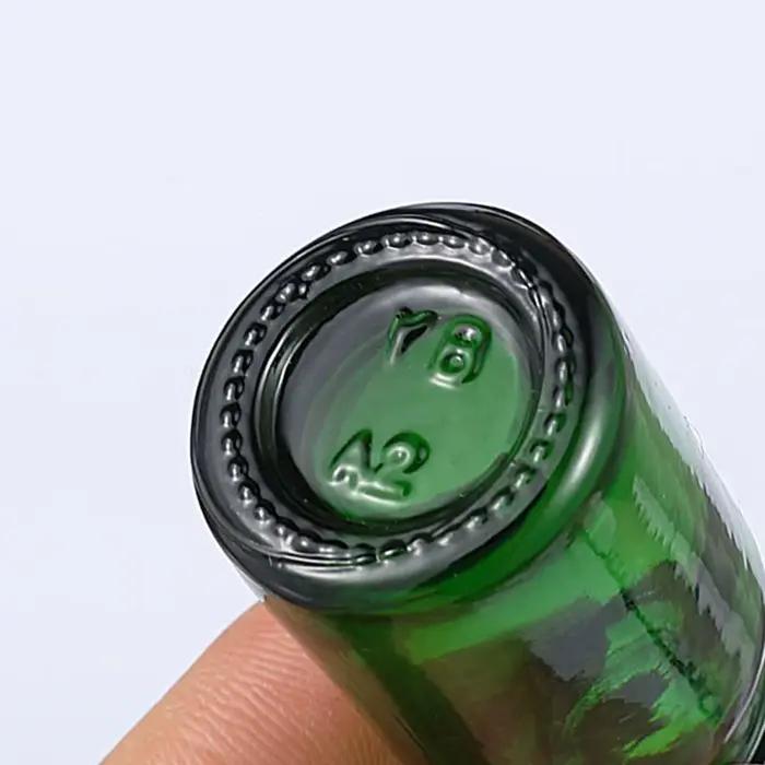 Compte-gouttes en verre vert HI pour aromathérapie