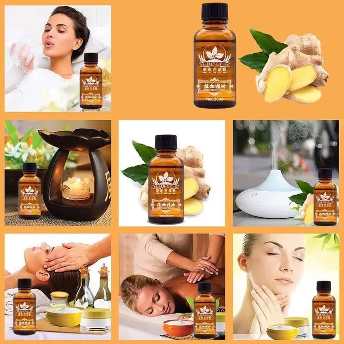 Huile essentielle anti-âge et anti-sudorifique pour massage corporel