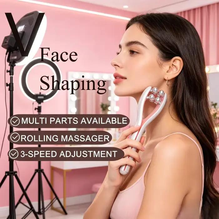Rouleau de massage pour le visage V-Face