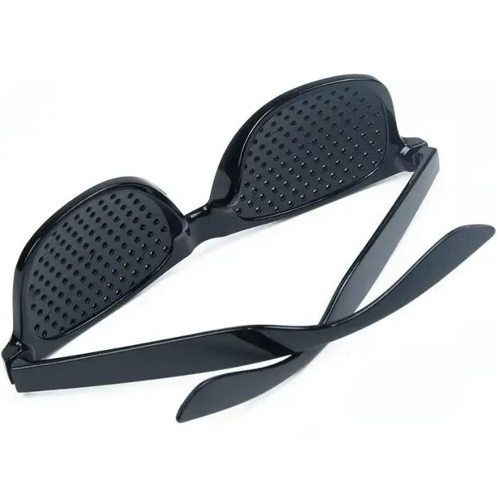 Lunettes de correction de la vue - Lunettes à trous sténopés, protection oculaire anti-fatigue, soin améliorant la vue, lunettes d'exercice
