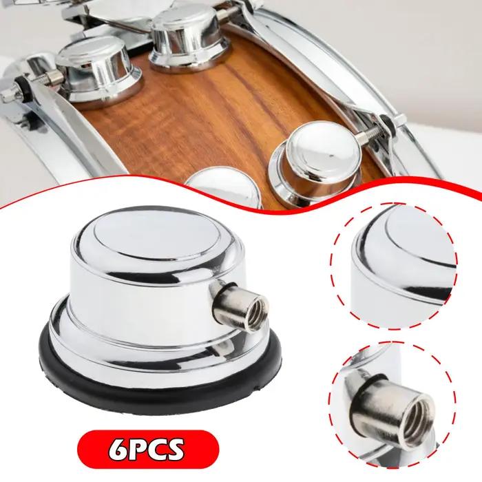 Cosses de tambour, pièces d'instruments de Percussion à extrémité unique, oreilles de tambour avec coussinets cutanés